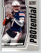 2022 Panini Score Potential Malik Willis RC #MW