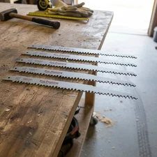 High-Quality 9-Inch Reciprocating Pruning Saw Blades - 5-Pack with Storage Case