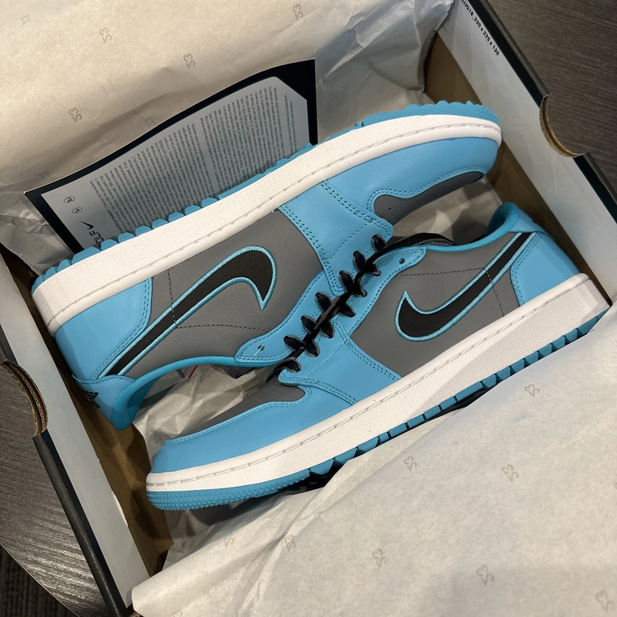 Las mejores ofertas en Jordan 1 Golf Low Gamma Blue | eBay