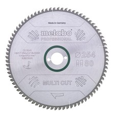 Metabo MultiCutProf 254x30, 80 F Z/TZ 5neg