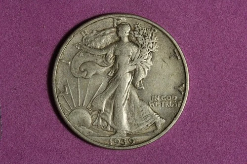 Photo of a 1939-S Walking Liberty Half Dollar from an eBay listing that sold on Jul 22, 2026