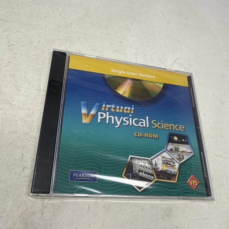 Prentice Hall Pearson Virtual Physical Science VPS CD-ROM Single-User Version - Image 2 of 4
