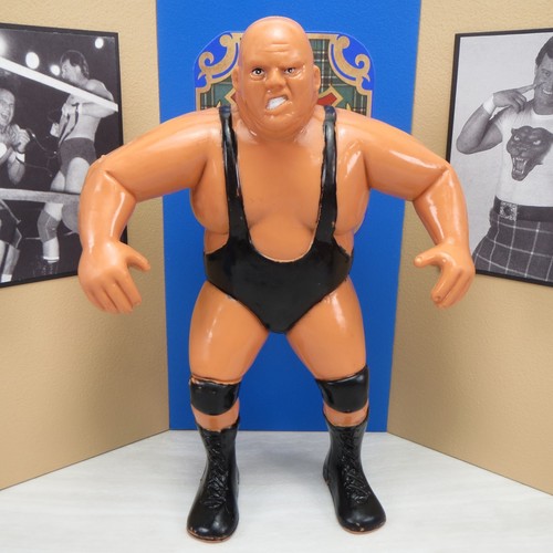 King Kong Bundy Vintage 1985 LJN WWF Wrestling Sup...