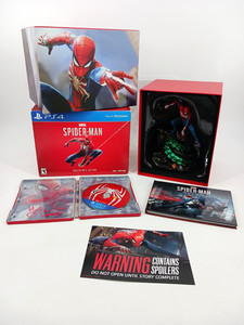 Statue Collector Spider-Man PS4 - Édition First Edition 2018 - Boîte Scellée - RARE