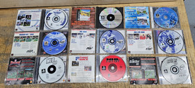 Lot of 8 Playstation Ps1 -Sports Games-NHL, Golf.. & DreamCast Sega NBA 2k