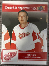 2025-26 Detroit Red Wings Centennial Sid Abel #84 Base
