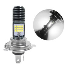 9-16V H4 LED Motorcycle Headlight Bulbs, Super Bright 3030 Chips Bulb Halogen...