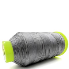 1500 Yards Bonded Nylon Heavy Duty Thread 69 T70 Size 210D/3 Gray Sewing