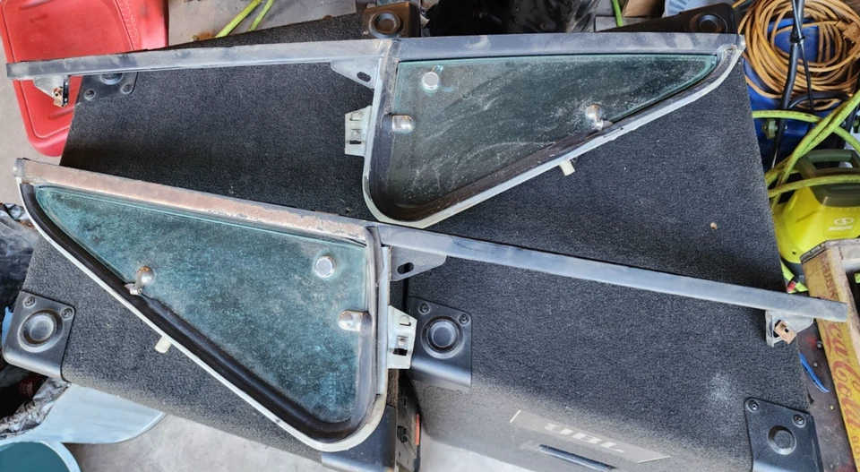 1981-93 Dodge D/W-SERIES Truck W150 W250 Vent Wing Window Glass Foto 2 de 4