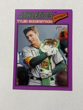 2026 Topps Heritage #101 Tyler Soderstrom - Light Purple Border - Athletics