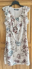 ! Looks Great ! Lauren Ralph Lauren Light Summer Midi Dress Multicolor SZ 4P