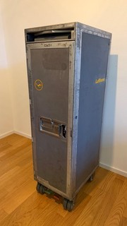 Original Catering Trolley Halfsize Lufthansa Airline