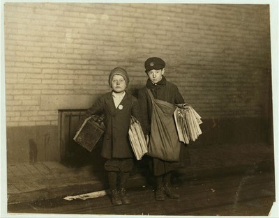 Stanley Steiner,Newsboy,Newsie,Child Labor,Jacob Botvin,Providence,Rhode Island