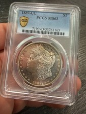 NGC Grade MS 63 1889 Year Morgan US Dollars (1878-1921) for sale