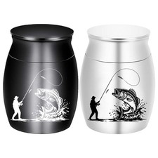 1x Pet Urn For Dog Or Cat Ashes Aluminum Alloy Memorial Urn Ashes Keepsake Box