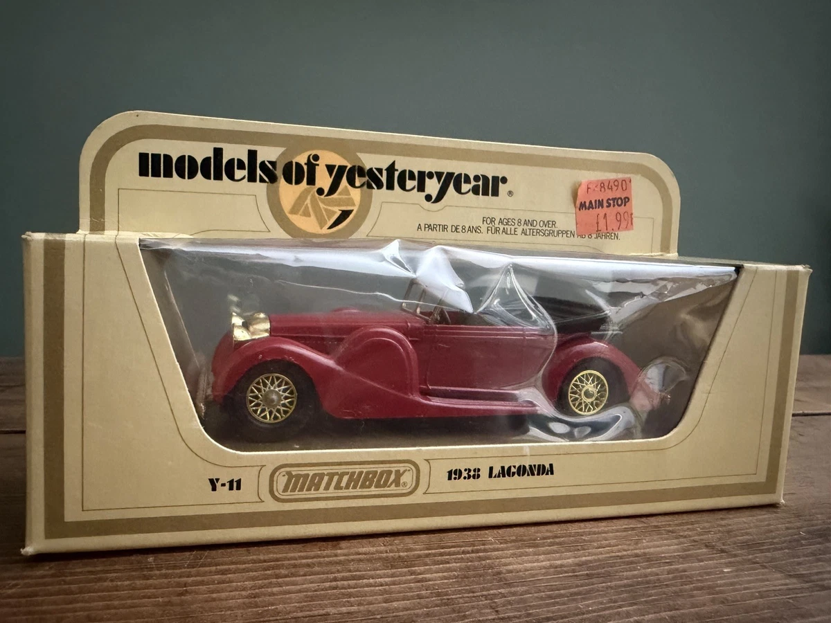 Matchbox Models of Yesteryear Matchbox 1972 Year of Manufacture