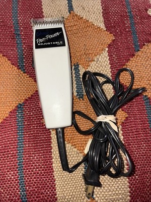 Oster 6950-11E Pro-Power Adjustable hair clipper Vtg Barber Tested Works