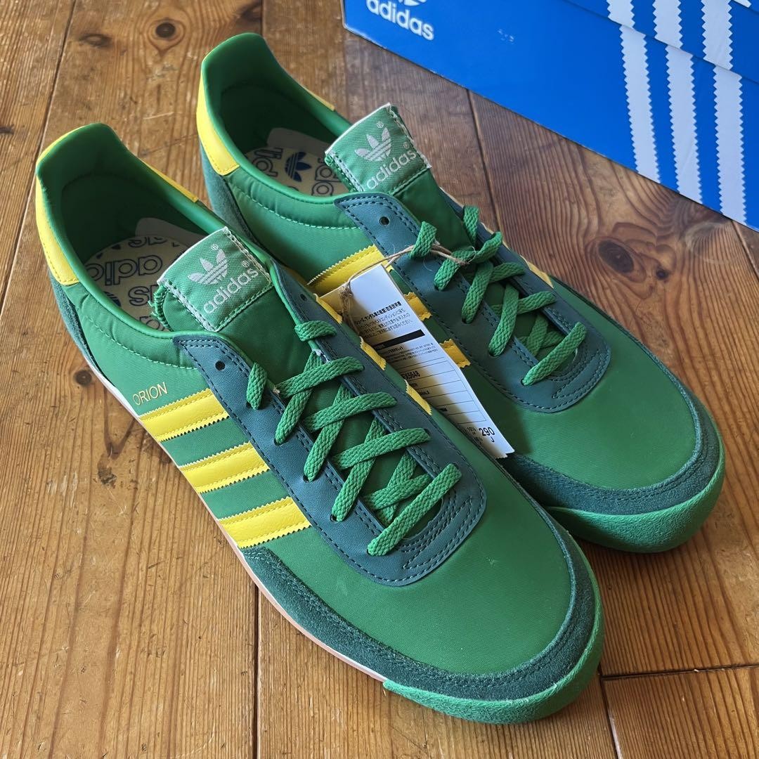 Adidas Orion Green Yellow Adidas Trainers Adidas Orion Shoes