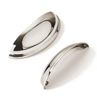 10 Pack 33/4 Inch Polished Nickel Cabinet Cup Pulls Drawer Handles