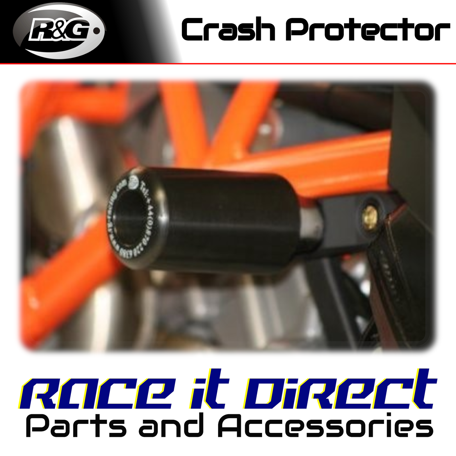 Crash Protectors for KTM 950 Supermoto R All Years Long R&G