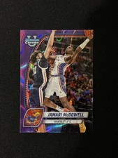 2024-25 Bowman Chrome U Jamari McDowell Purple Lava Parallel #81 - Kansas