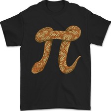 Drôle Maths Serpent Symbole Pi T-Shirt 100% Coton