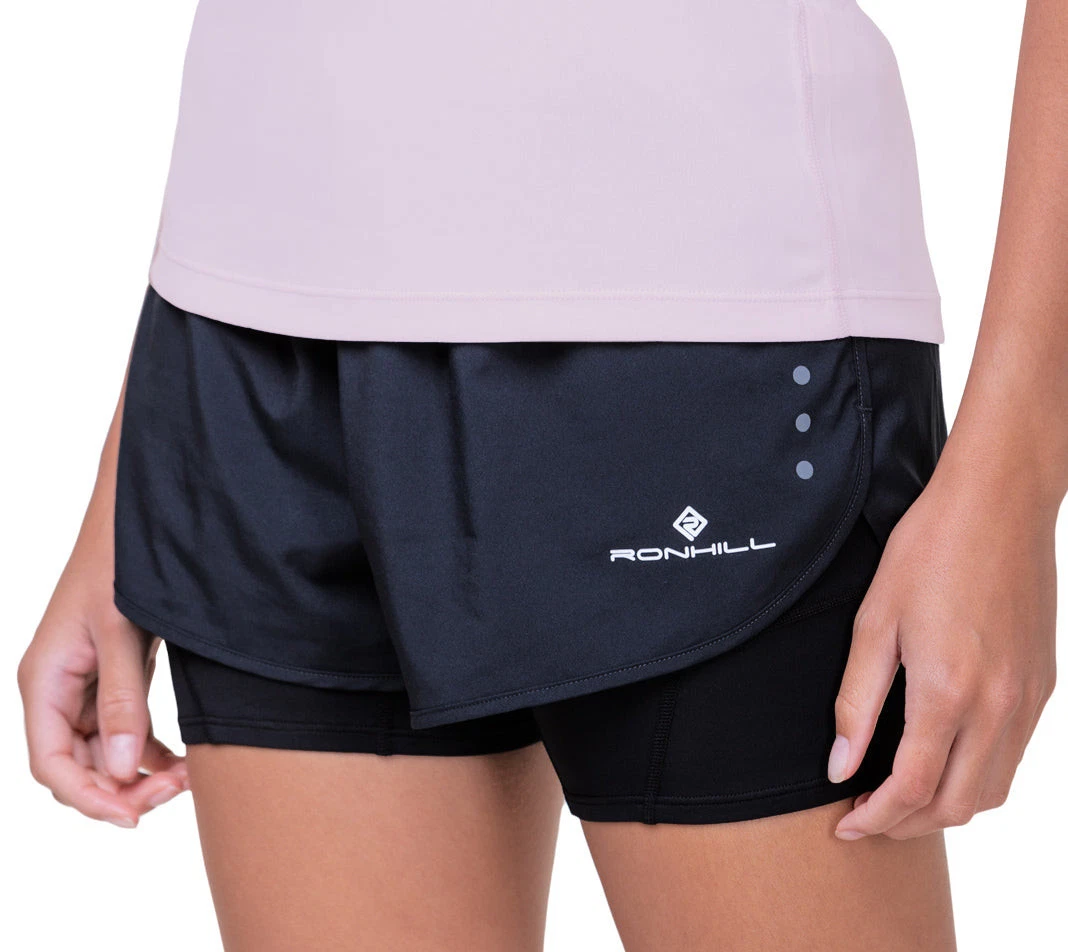 Ronhill Core Twin Womens Running Shorts Black 2 In 1 Twin Short Run Breathable
Opens in a new window