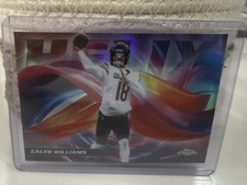 Topps 2025 Chrome Heavy Insert Caleb Williams Rookie Card HX-5 Chicago Bears NFL