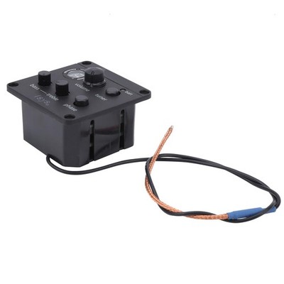 Acoustic Guitar Pickup, Guitar Pickup Onboard Preamp Equalizer with User Manu...