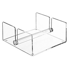 Acrylic Guest Towel Napkin Holder Clear Paper Hand Towels Storage Tray Decoratio