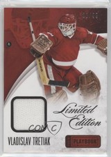 2013 Panini Playbook Limited Edition Materials 26/99 Vladislav Tretiak HOF hj3