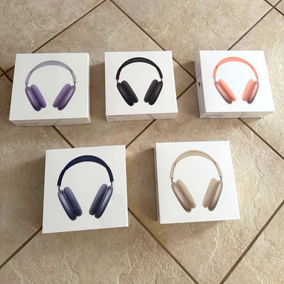 NEW! Apple AirPods Max Wireless Over-Ear Headphones Multicolor - Open Box