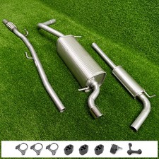 Auspuffanlage für VW Polo V (6R, 6C) 1.2 TSI 8V +Rohr Auspuffanlage