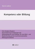 Bernd Lederer | Kompetenz Oder Bildung | Taschenbuch | Deutsch (2015) | 692 S.