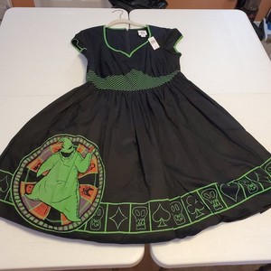 nightmare before christmas oogie boogie dress Plus Size - Disney The Nightmare Before Christmas Oogie Boogie Mini Hooded Dress