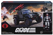 Hasbro GI Joe Retro Collection Cobra Night Attack 4-WD Stinger 2022  Sealed New