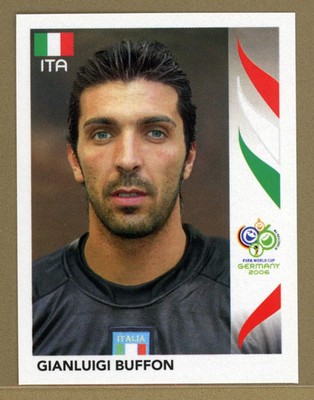 2006 Panini Germany Soccer World Cup Sticker Gianluigi Buffon No. 323