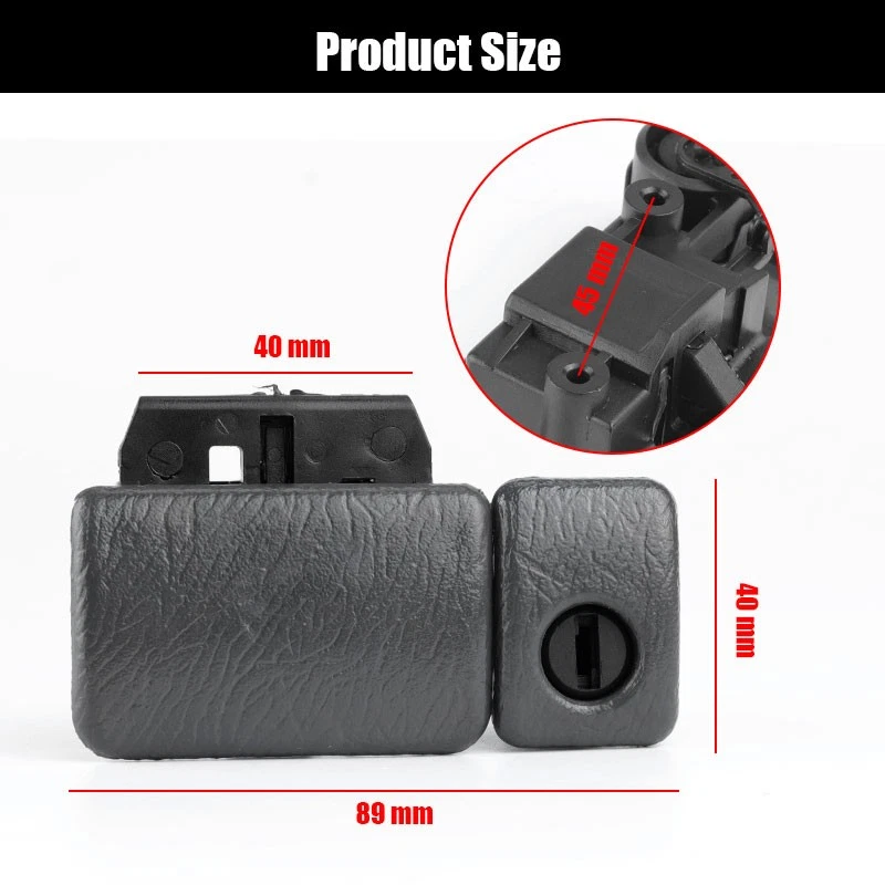 Tapa de manija de cierre de guantera para Suzuki Grand Vitara Sidekick 73430-76811-P4Z Foto 3 de 4