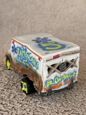 Disney Pixar Cars 3 Deluxe Dr Damage Diecast 1:55 Rare | eBay
