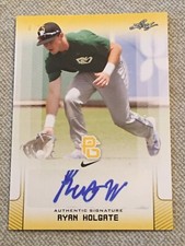 RYAN HOLGATE 2017 LEAF PERFECT GAME GOLD AUTOGRAPH CARD #4/25 CARDINALS