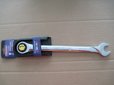 20 mm XL Ratcheting Combination Wrench 12 Pt, Westward 1LCV4, NEW