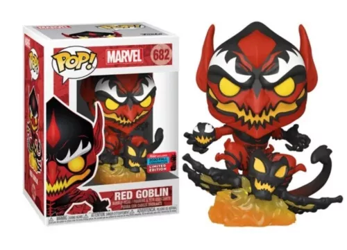 RED GOBLIN Funko Pop! Marvel 2020 NYCC exclusivo #682 nuevo como nuevo 