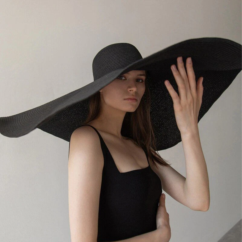 Sun Hat Oversized Wide Brim Travel Large UV Protection Beach