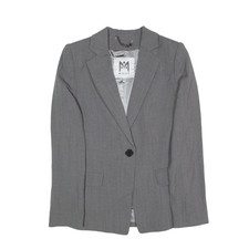 Milly Blazer Jacket Grey Wool Womens S