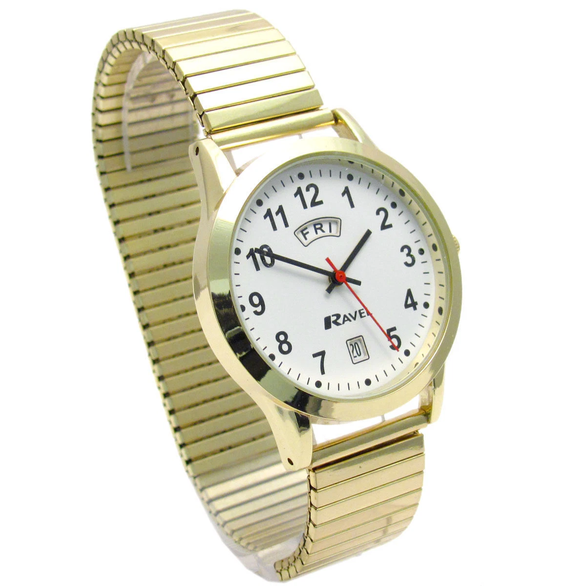 Citizen Quartz Day-Date Gold Expandable Watch by Bannon Jewellers