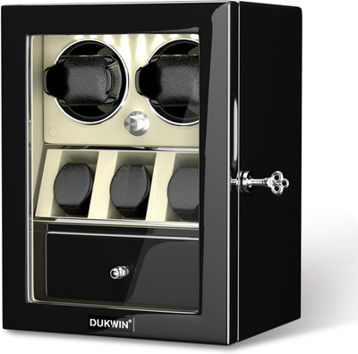 Watch Winder for 2/4/6/8 Automatic Watches,Lockable Watch Winders with Watch Hol