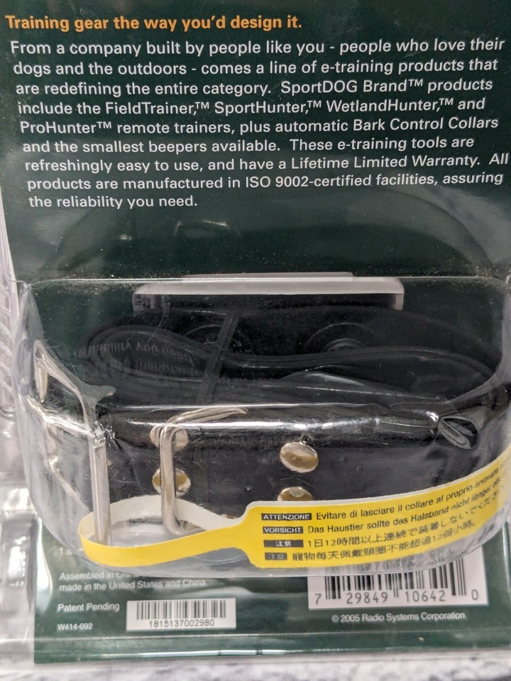 SportDOG SDFR Extra AddADog Collar Receiver In Ground Fence NEW