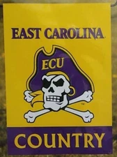 BSI Products 83228 Ncaa East Carolina Pirates 2-Sided Country Garden Flag