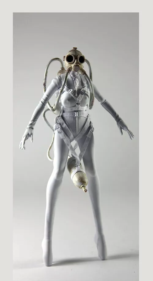 THREEA Ashley Wood WWR NOM Whitemother 1/6 Action Figure 3AA Exclusive