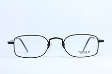 MATSUDA 10104 BK 47-21 Original Vintage Eyeglasses Rare Lunettes Steampunk Black